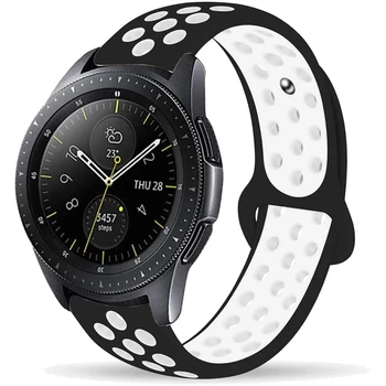 Dirželis Samsung Galaxy Žiūrėti 3 45mm 41mm Apyrankę 20mm 22mm silicio Juostos Smart Watch 