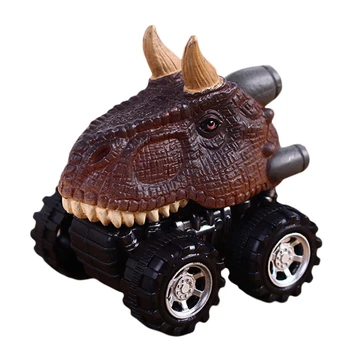 Vaikų Dienos dovana žaislas dinozauras, modelis mini žaislas automobilių galinės automobilio