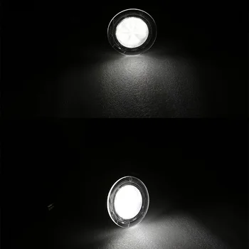 Balta Full LED Šoninis Veidrodis Balos dega Ford F150 Krašto Flex Jautis LED balos šviesos surinkimo 12V