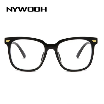 NYWOOH -1.0 1.5 2.0 iki 4.0 Aikštėje Baigė Trumparegystė Akinius Moterims, Vyrams Shortsighted Akinių Recepto Unisex Studentų Akiniai