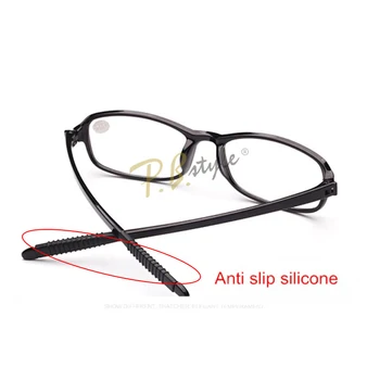 TR90 Patogūs Ruožas Skaitymo Akiniai Vyrų Dervos Lęšių Dioptrijų Akinius 1.0 1.5 2.0 2.5 3.0 3.5 4.0 Super Light Leesbril Presbyopia