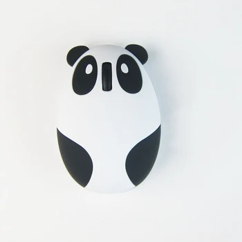 Belaidžio Įkrovimo Panda Silent Mouse Animacinių Filmų Gyvūnų Mielas Mielas Pelės 