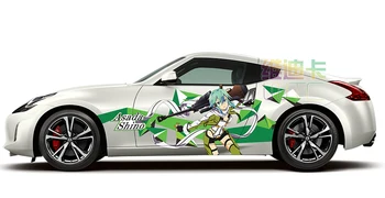 Japonų Anime ItashaCar Lipdukai, Dažai Automobilių Kardas Meno Internete Animacinių Filmų Kūno Lipdukai Asada Shino Auto Lenktynių Sporto Drift Lipdukai