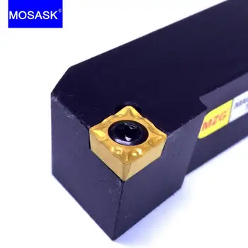 MOSASK SCLCR Toolholder 20 16 25 12 MM Apdirbimo Pjovimo Volframo Karbido Įdėklai CNC Tekinimo Išorės Tekinimo Įrankių Laikikliai