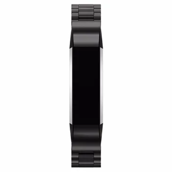 Naujas atvykimo Mados Nerūdijančio Plieno Žiūrėti Juosta Riešo dirželis Fitbit Alta Smart Watch Band Nuorodą Dirželis Apyrankė aukštos kokybės